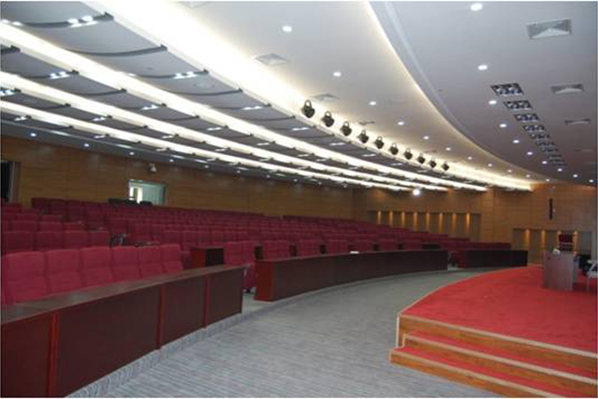 西北工业大学友谊校区国际会议室会议系统工程(图2)